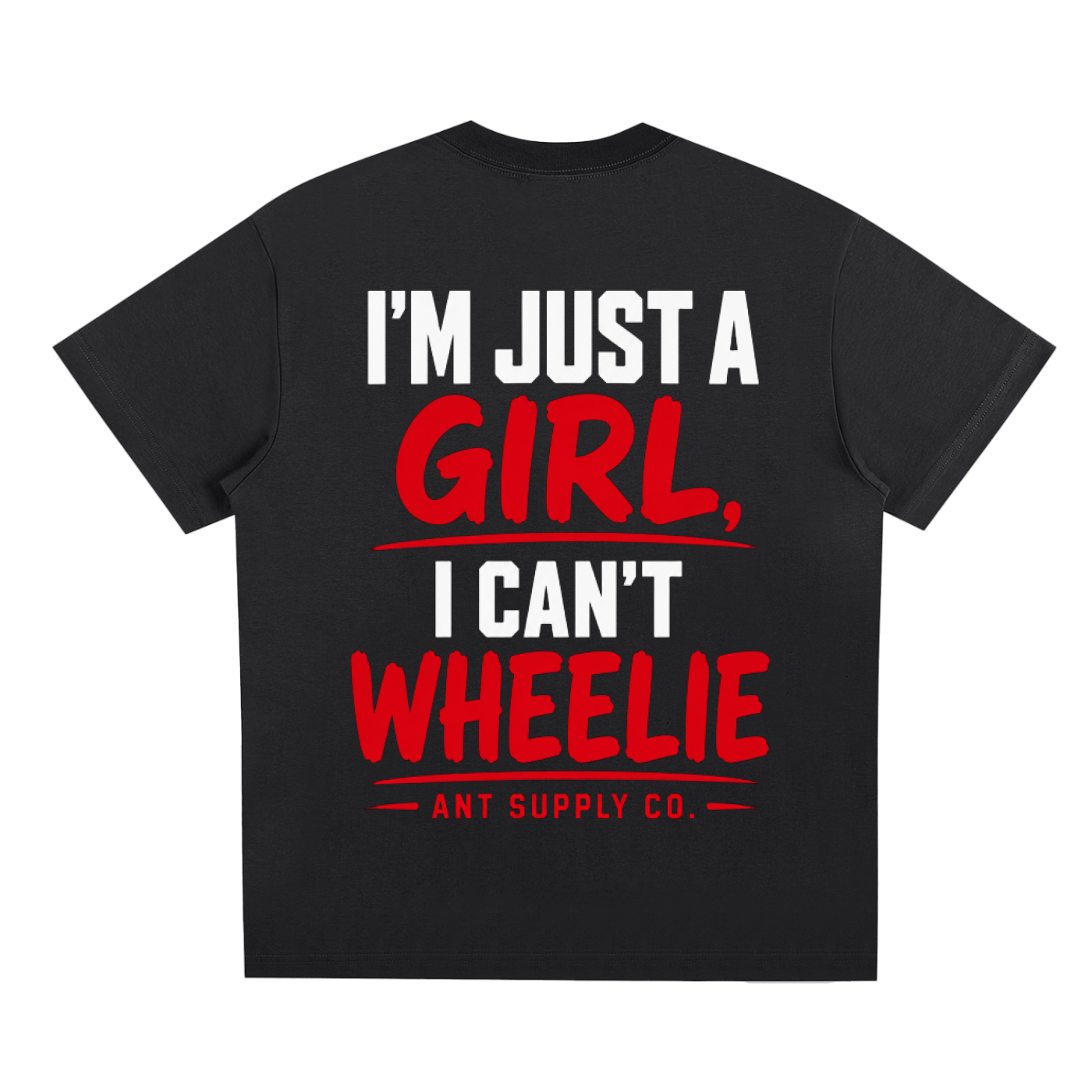 I'm Just A Girl, I Can't Wheelie Quick-Dry Cooling T-Shirt